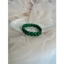 Doğaltaş Malahit Bileklik