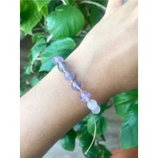 Doğaltaş Ametrin Pembe Kuvars Bileklik