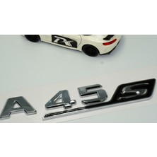 Dk Benz A 45S Bagaj Krom Siyah Abs 3m 3D Yazı Logo
