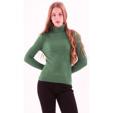 Fashion Friends 23K0288K1 Fashion Friends Kadın Kazak Çağla