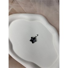 Doğaltaş Obsidyen Kolye Ucu