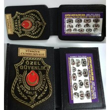 Özel Güvenlik Rozetli Cüzdan (2)Adet,al-Sıvıle Satılmaz-Sadece Özel Güvenlik Görevlisi Satın Alabılır.