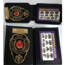 Özel Güvenlik Rozetli Cüzdan (2)Adet,al-Sıvıle Satılmaz-Sadece Özel Güvenlik Görevlisi Satın Alabılır.