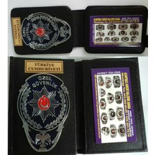 Özel Güvenlik Rozetli Cüzdan (2)Adet,al-Sıvıle Satılmaz-Sadece Özel Güvenlik Görevlisi Satın Alabılır.