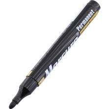Nzb Kalıcı Işaretleyici Siyah Marker Kalem Metal Plastik Cam Ahşap Yüzey Suya Dayanıklı Akrilik Uç
