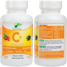 Yurdavit Set 100 Tablet Hidrolize Collagen Type 1-2-3 Hyaluronic Acid Vitamin C Vitamini 1000 mg