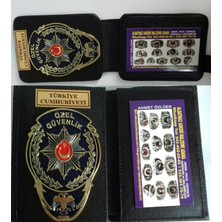 Özel Güvenlik Rozetli Cüzdan (2)Adet,al-Sıvıle Satılmaz-Sadece Özel Güvenlik Görevlisi Satın Alabılır.