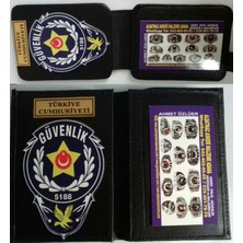Özel Güvenlik Rozetli Cüzdan (2)Adet,al-Sıvıle Satılmaz-Sadece Özel Güvenlik Görevlisi Satın Alabılır.