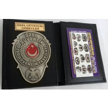 Özel Güvenlik Rozetli Cüzdani,satın/al-Sıvıle Satılmaz-Sadece Özel Güvenlik Görevlisi Satın Alabılır.