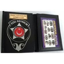 Özel Güvenlik Rozetli Cüzdani,satın/al-Sıvıle Satılmaz-Sadece Özel Güvenlik Görevlisi Satın Alabılır.