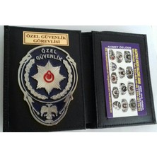 Özel Güvenlik Rozetli Cüzdani,satın/al-Sıvıle Satılmaz-Sadece Özel Güvenlik Görevlisi Satın Alabılır.