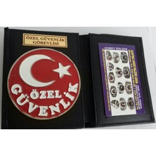 Özel Güvenlik Rozetli Cüzdani,satın/al-Sıvıle Satılmaz-Sadece Özel Güvenlik Görevlisi Satın Alabılır.