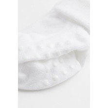 Mem Socks 5'Li Organik Pamuklu Kaydırmaz Çocuk/Bebek Çorabı Özel Kutulu