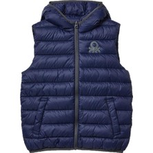 United Colors Of Benetton Erkek Çocuk Kapüşonlu Yelek