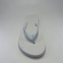 Private 25 Adet Parmak Arası Beyaz Kadın Terlik Eva Taban 14 mm Flip Flop 39 Numara