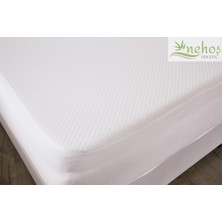 Nehoş Tekstil Bambu Su Sıvı Geçirmez Yatak Koruyucu Alez Fitted Full Kenar Alez Çarşaf Tek Çift Battal (10 Farklı Ebat)