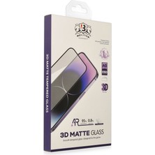 Newface Iphone 13 Pro Max Bilvis 3D Mat Cam Ekran Koruyucu