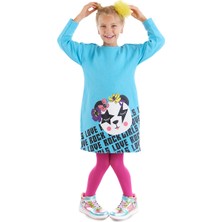 MSHB&G Girls Love Rock Kız Çocuk Elbise