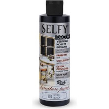 Rich Selfy Decor Kendinden Vernikli Boya 874 Siyah 240 cc