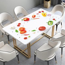 Sticker Art Masa Kaplama Folyosu Mobilya Masa Kaplama Folyoları Çeşitli Sebzeler 5