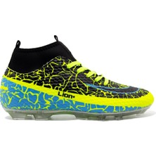 Lion Super Mercury Bilekli Çoraplı Krampon Futbol Ayakkabısı LİON-1071-KR