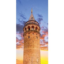 Sticker Art Kapı Giydirme Kapı Sticker Folyosu Galata Kulesi