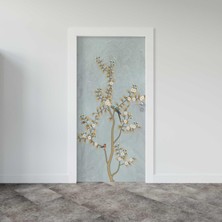 Sticker Art Kapı Giydirme Kapı Sticker Folyosu Ağaç Kuş