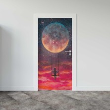Sticker Art Kapı Giydirme Kapı Sticker Folyosu Peri Masalı