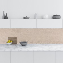 Sticker Art Mutfak Tezgah Arası Folyo Fayans Kaplama Folyosu Parke Tasarım 60X500 cm