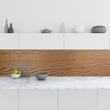 Sticker Art Mutfak Tezgah Arası Folyo Fayans Kaplama Folyosu Ahşap Beta 60X200 cm