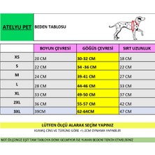 Atelyu Pet Kedi Köpek Beyaz Welsoft Patili Sweatshirt