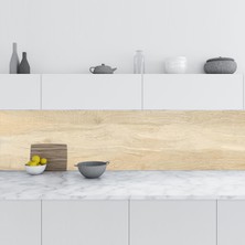 Sticker Art Mutfak Tezgah Arası Folyo Fayans Kaplama Folyosu Italyan Ahşap 60X400 cm