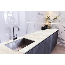 Sticker Art Tezgah Üstü Fayans Kaplama Folyosu Mutfak Tezgahı Kaplama Natural Italian 70 cm x 5 Metre