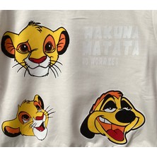 Minimen Hakuna Matata Baskı Desenli Çocuk Takım