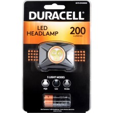 Duracell 200 Lümen Pilli Kafa Feneri