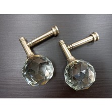 Shushu Design Kristal Pipo Renso Perde Bağlama Aparatı