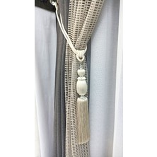 Shushu Design Perde Braçol Fon Perde Toplama Aparatı Püsküllü Perde Tutucu