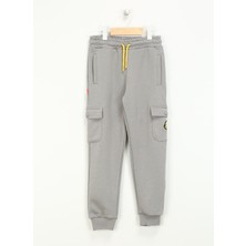 Haribo Lastikli Paça Gri Erkek Çocuk Eşofman Altı HRBTXT701 Haribo Çocuk Eşofman Altı