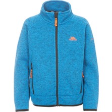 Trespass Düz Mavi Erkek Çocuk Polar Üst Marıo - Male Fleece AT300