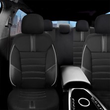 Hyundai I10 Uyumlu Özel Tasarım Oto Koltuk Kılıfı Seti Star B