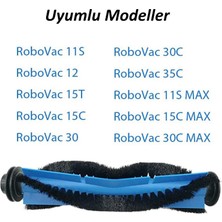 Ozemtek Anker Eufy Robovac 11S - 35C Uyumlu 4 Adet Yan Fırça