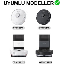 Ozemtek Roborock Q7 Max Ultra Hepa Filtre,Fırça,Roborock Q7 Max Q7 Max+ Q7 Ultra Plus Yedek Aksesuar Seti-5 Parça