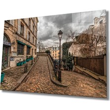 Miray Life Sokak Cam Tablo Old Town Streets