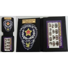 Aldatmaz Özel Güvenlik Rozetli Cüzdan (2)Adet,al-Sıvıle Satılmaz-Sadece Özel Güvenlik Görevlisi Satın Alabılır.