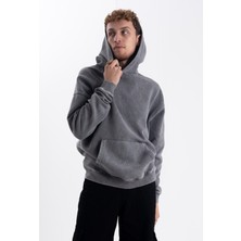 Pull The Hood Unisex Oversize Eskitme Kapşonlu Sweatshirt