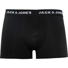 Jack & Jones Logolu Beli Lastikli 12'li Boxer Paketi