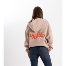 Pull The Hood Unisex Oversize Cactus Jk Utopia Kapşonlu Sweatshirt