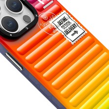 YoungKit iPhone 15 Uyumlu Kılıf Youngkit The Secret Color Serisi Kapak Turuncu