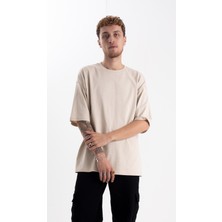 Pull The Hood Unisex Oversize Tshirt Taş