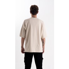 Pull The Hood Unisex Oversize Tshirt Taş